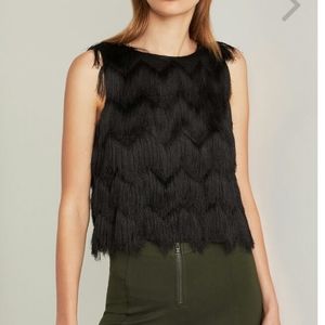 BCBG MAXAZRIA Helina Fringe Tank Top
SIZE …